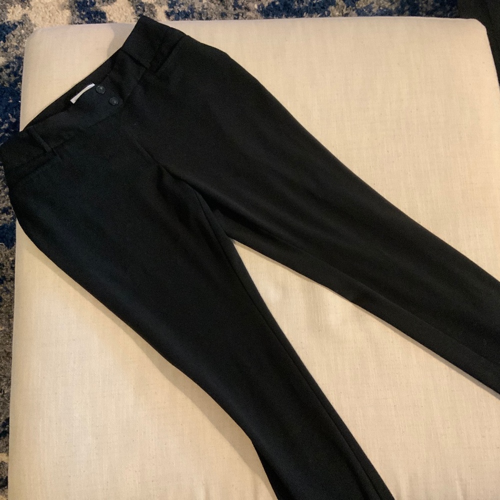 Rafaella Black Women's Trousers straight leg curvy pants size 14